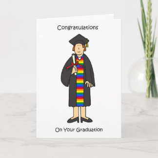 Carte Félicitations pour la remise des diplômes pour les