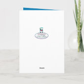 Carte Félicitations pour la retraite Golfer Riding Panie (Dos)