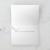 Carte Félicitations pour l'anniversaire de l'employé Eag (Intérieur)