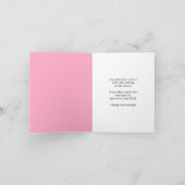 Carte Félicitations pour l'anniversaire de mariage de vo (Intérieur)