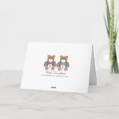 Carte Félicitations pour l'anniversaire du mariage gay (Dos)