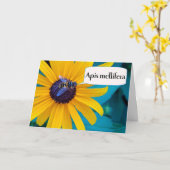 Carte Félicitations pour le concours d'orthographe gagna (Fleur jaune)