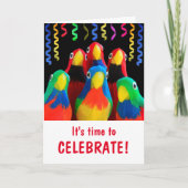 Carte Félicitations pour le Dernier Chemo (Devant)