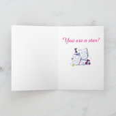 Carte Félicitations pour le jeu : Masques comiques et de (Intérieur)