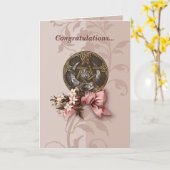 Carte Félicitations pour le jeûne (Fleur jaune)