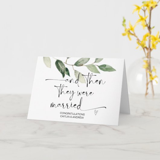 Carte Félicitations pour le jour du mariage pour l'épous (Fleur jaune)