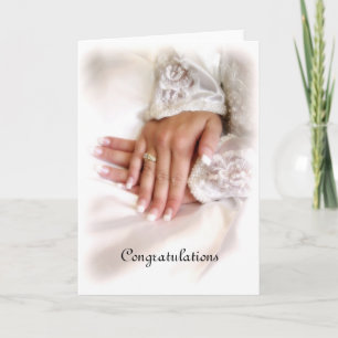 Carte Félicitations pour le mariage