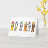 Carte Félicitations pour le mariage de M. et Mme - Adora (Fleur jaune)