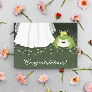 Carte Félicitations pour le Mariage du Conte de Fées du 