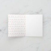 Carte Félicitations pour le nouveau bébé (Intérieur)