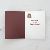 Carte Félicitations pour le Otter Aquarelle Cute (Intérieur)