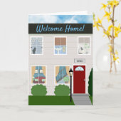 Carte Félicitations pour le réchauffement de la nouvelle (Fleur jaune)