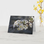 Carte Félicitations Pour Le Renouveau De Vos Voeux (Fleur jaune)