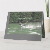 Carte Félicitations pour le vol (Dos)