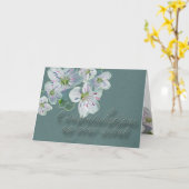 Carte Félicitations pour les débuts Fleur sauvage de Bea (Fleur jaune)