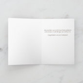 Carte Félicitations pour les diplômes religieux Proverbe (Intérieur)