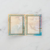 Carte Félicitations pour les journaux mixtes de café et  (Intérieur)