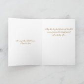 Carte Félicitations pour les mariés (Intérieur)