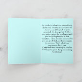 Carte FÉLICITATIONS ! … (pour lui) (Intérieur)