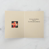 Carte Félicitations pour toi dans la fête des Mères (Intérieur)