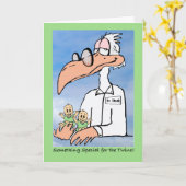 Carte Félicitations pour Twins (générique), Cartoon Stor (Fleur jaune)