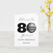 Carte Félicitations pour un anniversaire marquant avec u (Fleur jaune)