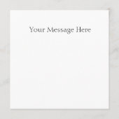 Carte Félicitations pour un anniversaire marquant avec u (Dos)