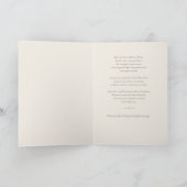 Carte Félicitations pour un mariage catholique tradition (Intérieur)