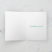 Carte Félicitations pour vos fiançailles (Intérieur)