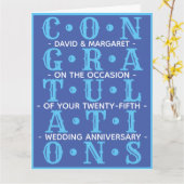 Carte Félicitations pour votre anniversaire de Mariage (Fleur jaune)