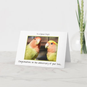 Carte Félicitations pour votre anniversaire de mariage