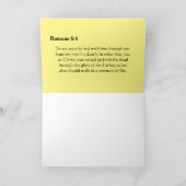 Carte Félicitations pour votre baptême ! (Intérieur)