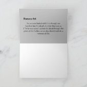 Carte Félicitations pour votre baptême ! (Intérieur)