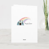 Carte Félicitations pour votre Danse Considérant (Dos)