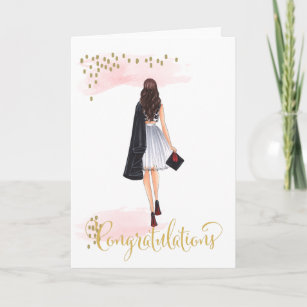 Carte Félicitations pour votre diplôme