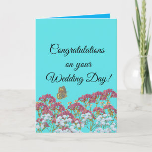 Carte Félicitations pour votre jour de mariage