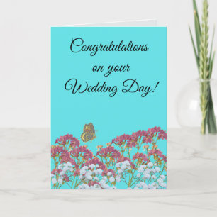 Carte Félicitations pour votre jour de mariage