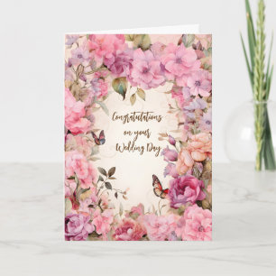 Carte Félicitations pour votre jour de mariage
