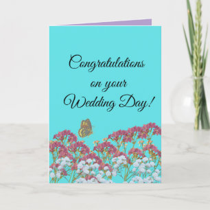 Carte Félicitations pour votre jour de mariage