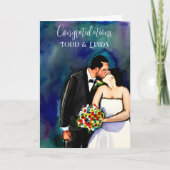 Carte Félicitations pour votre mariage (Devant)