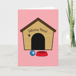 Carte Félicitations pour votre nouveau chiot avec Dog Ho