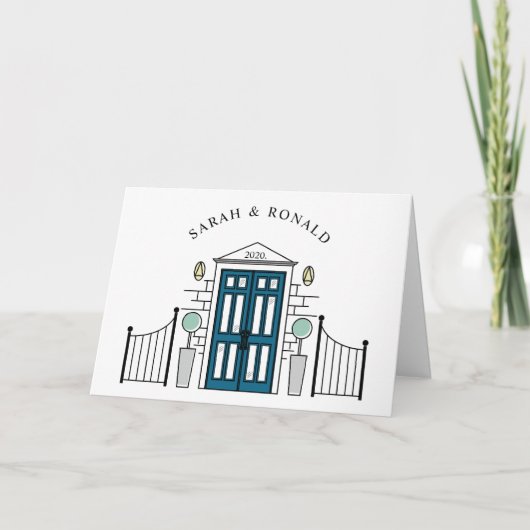 Carte Félicitations pour votre nouvelle maison (Devant)