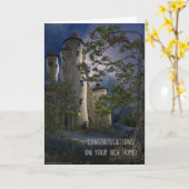 Carte Félicitations pour votre nouvelle maison ! -Carte (Fleur jaune)