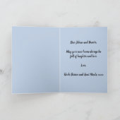 Carte Félicitations pour votre nouvelle maison modifiabl (Intérieur)