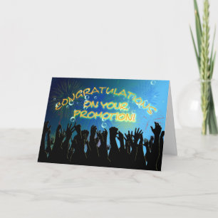 Carte Félicitations pour votre promotion