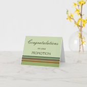 Carte Félicitations pour votre promotion (Fleur jaune)