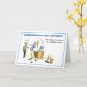 Carte Félicitations pour votre promotion. (Fleur jaune)