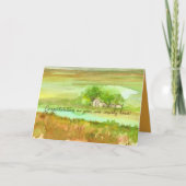 Carte Félicitations Pour Votre Ranch Nouvelle Ferme À Do (Devant)