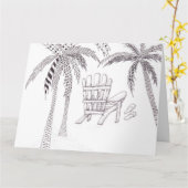 Carte Félicitations pour votre retraite (Fleur jaune)