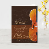 Carte Félicitations pour votre retraite (Fleur jaune)